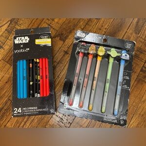 Star Wars x Yoobi Pencil and Gel Pen Set